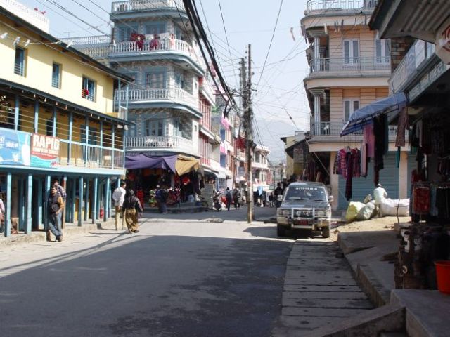 Altstadt von Pokhara.
